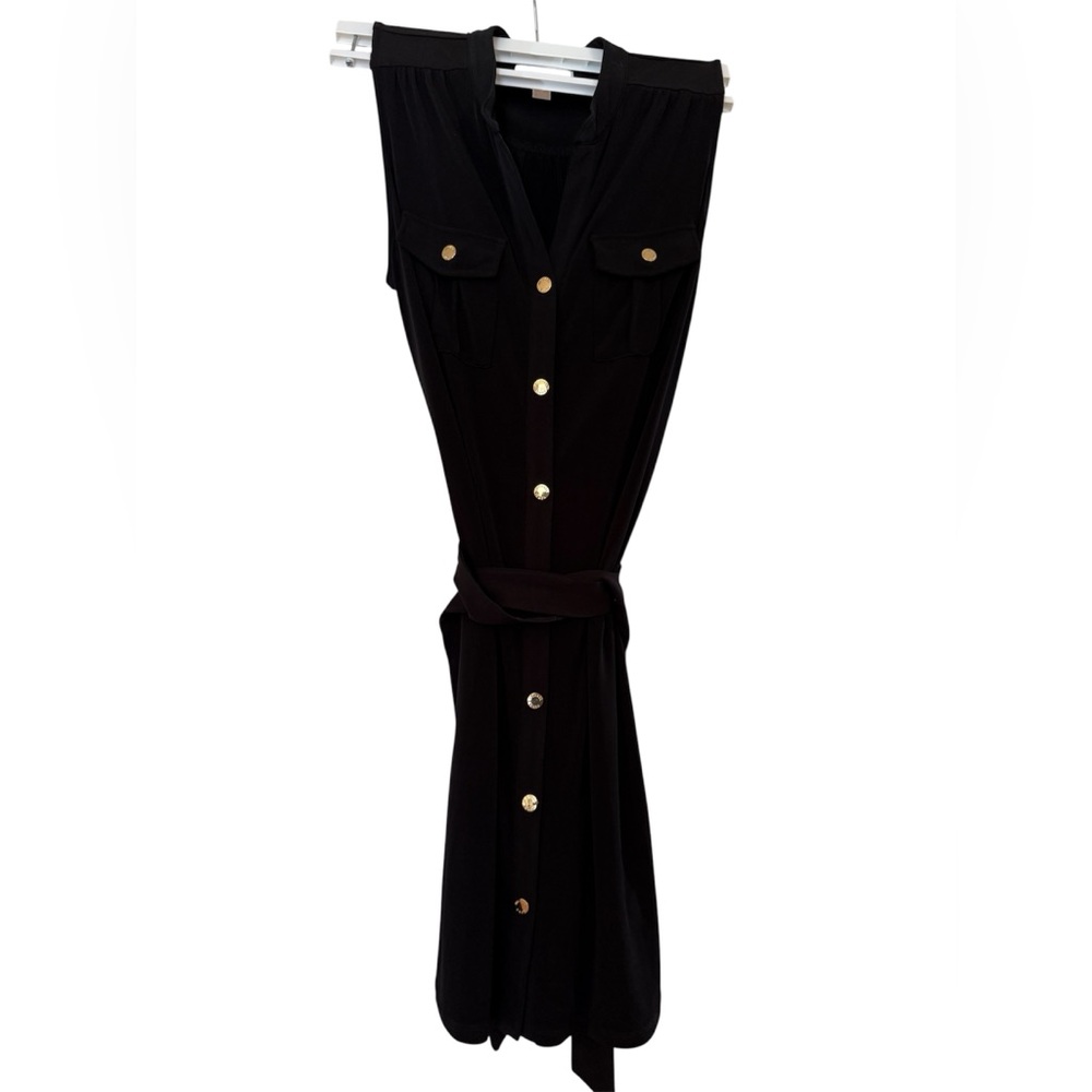 Michael Kors black sleeveless dress Medium